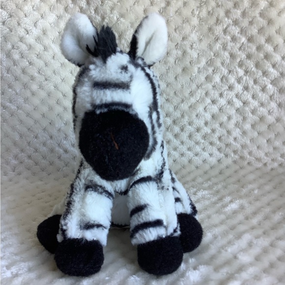 Wild Republic Zebra Baby Stuffed Animal Plush Toy - Black and White 8 Inch - Picture 5 of 11